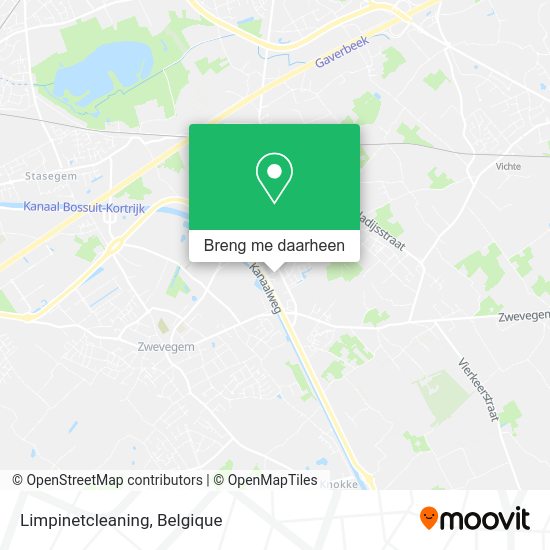 Limpinetcleaning kaart