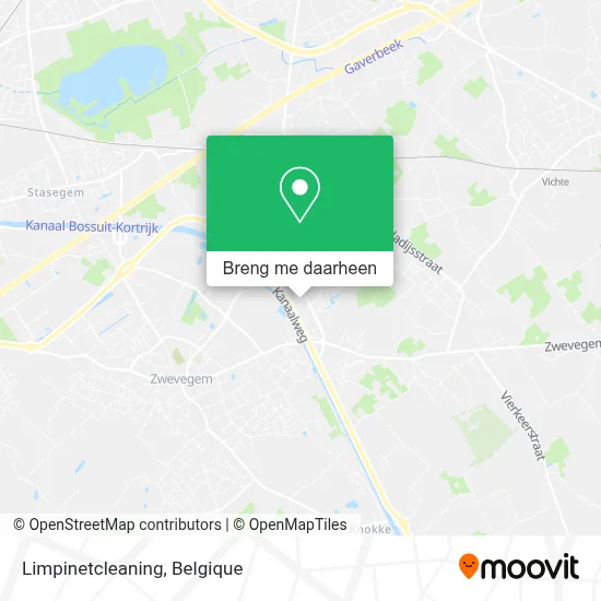 Limpinetcleaning kaart