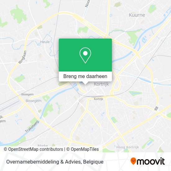 Overnamebemiddeling & Advies kaart