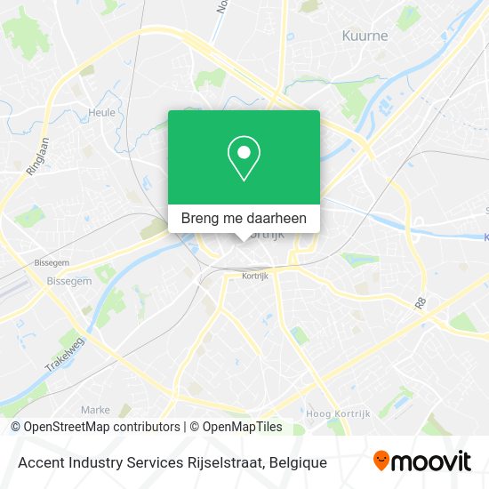 Accent Industry Services Rijselstraat kaart