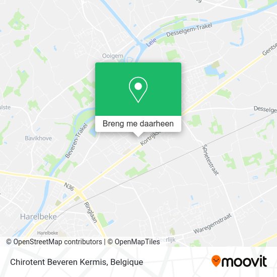 Chirotent Beveren Kermis kaart