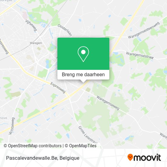 Pascalevandewalle.Be kaart