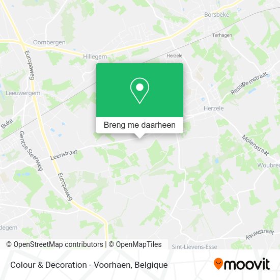 Colour & Decoration - Voorhaen kaart