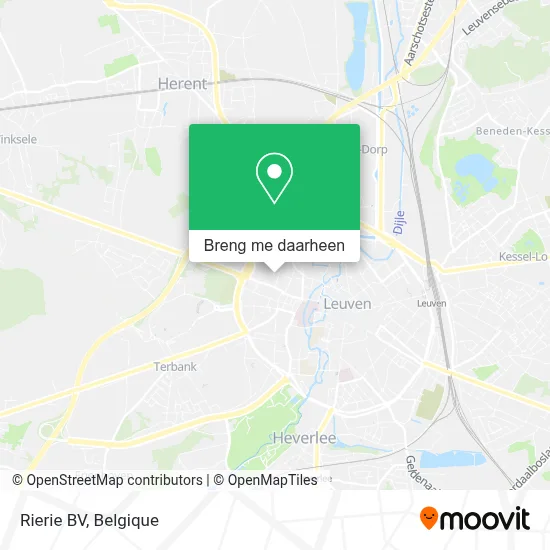 Rierie BV kaart