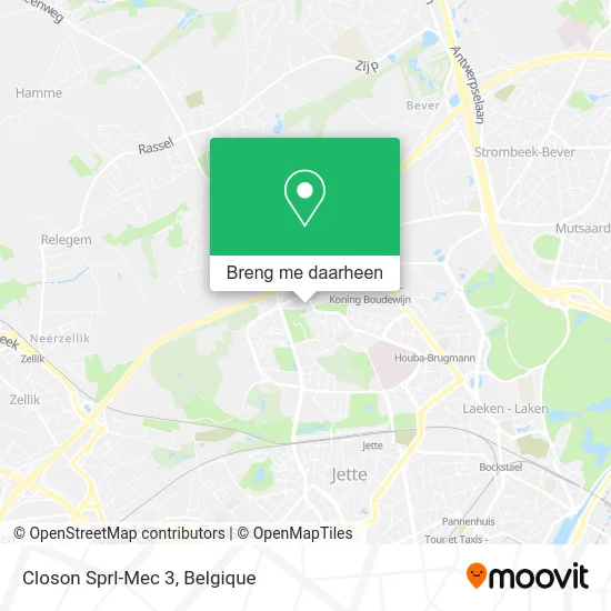 Closon Sprl-Mec 3 kaart