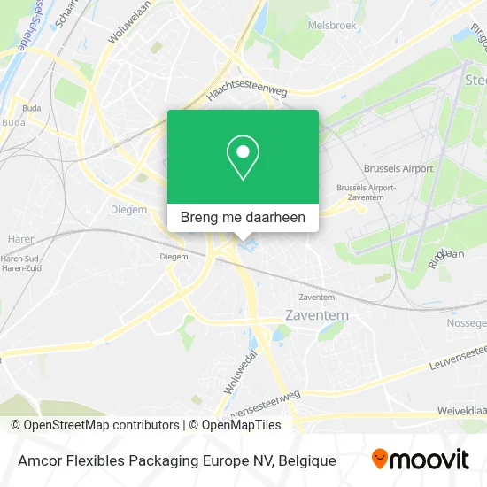 Hoe kom je bij Amcor Flexibles Packaging Europe NV in Zaventem met bus ...
