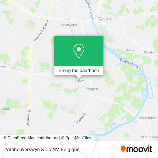 Vanheuverswyn & Co NV kaart