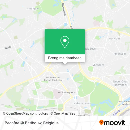 Becafire @ Batibouw kaart