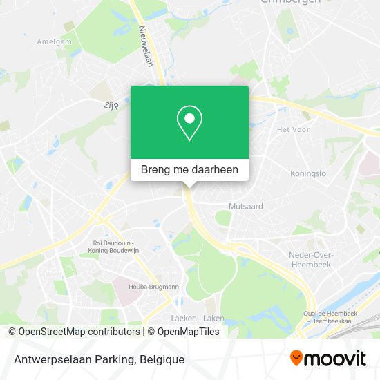 Antwerpselaan Parking kaart