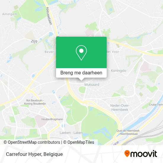 Carrefour Hyper kaart