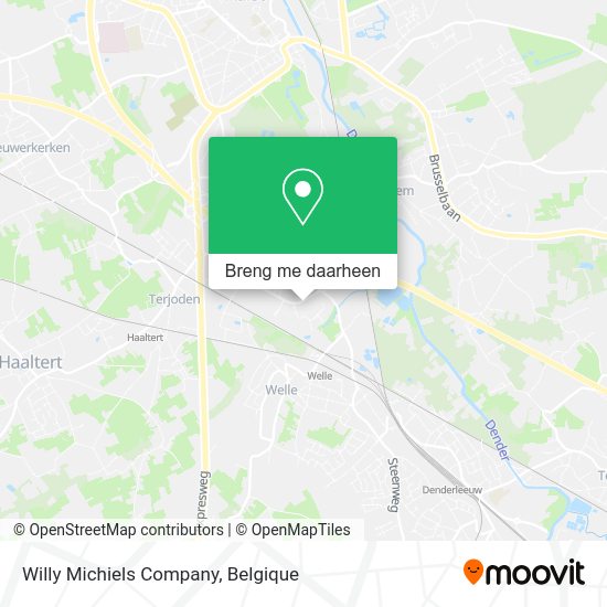 Willy Michiels Company kaart