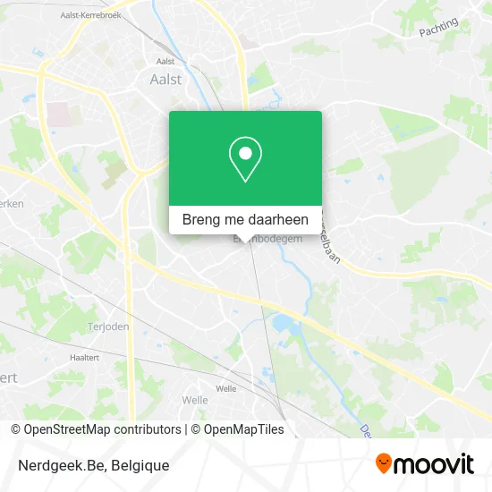 Nerdgeek.Be kaart