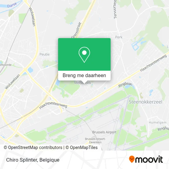 Chiro Splinter kaart