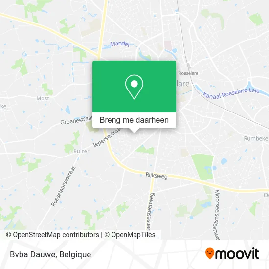 Bvba Dauwe kaart