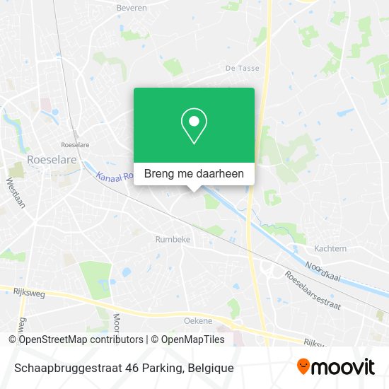 Schaapbruggestraat 46 Parking kaart