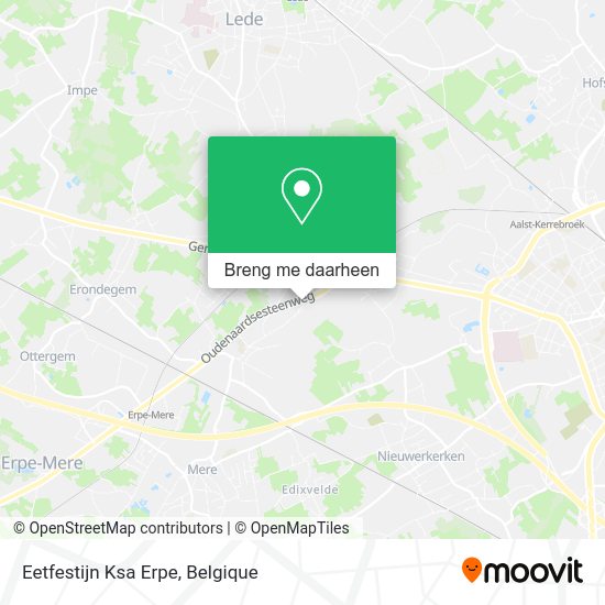 Eetfestijn Ksa Erpe kaart