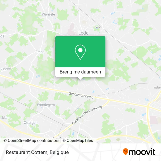 Restaurant Cottem kaart