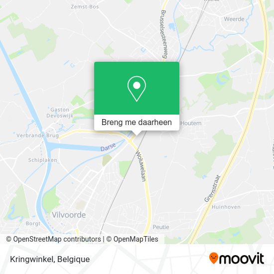 Kringwinkel kaart