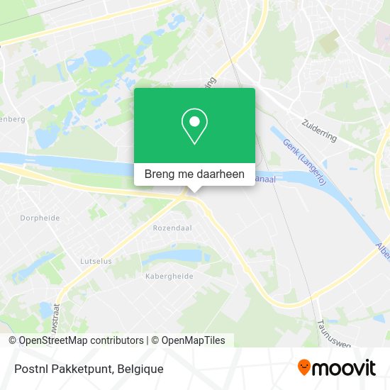 Postnl Pakketpunt kaart