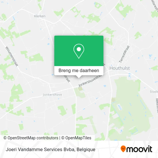 Joeri Vandamme Services Bvba kaart