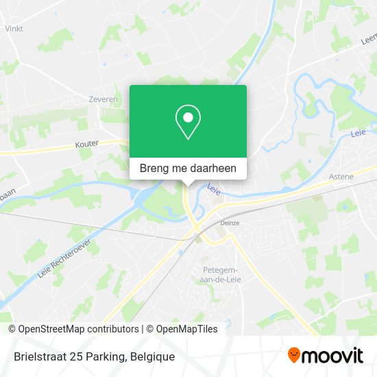 Brielstraat 25 Parking kaart