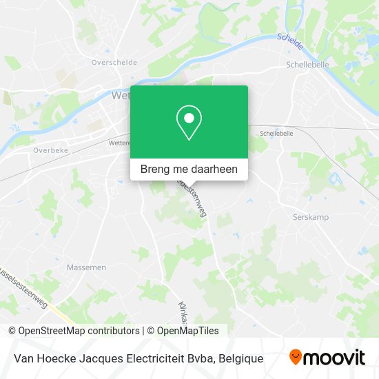 Van Hoecke Jacques Electriciteit Bvba kaart