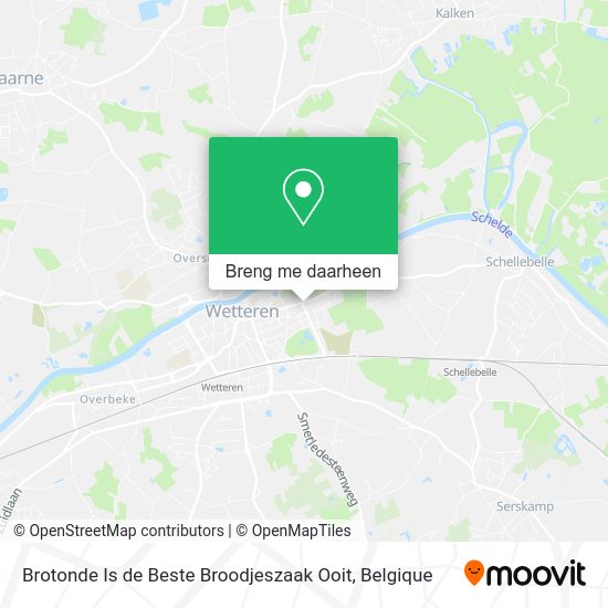 Brotonde Is de Beste Broodjeszaak Ooit kaart