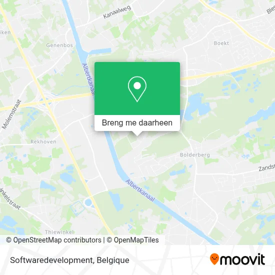 Softwaredevelopment kaart