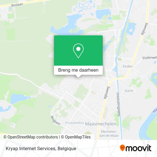 Kryap Internet Services kaart