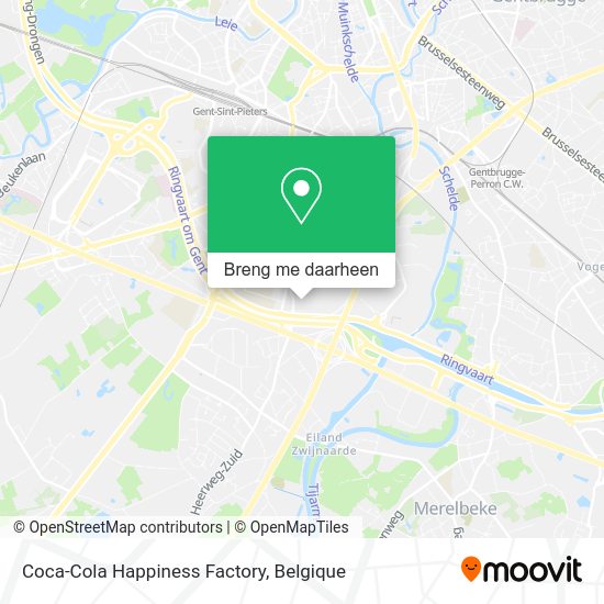 Coca-Cola Happiness Factory kaart