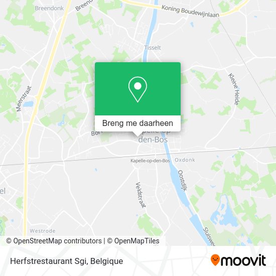 Herfstrestaurant Sgi kaart