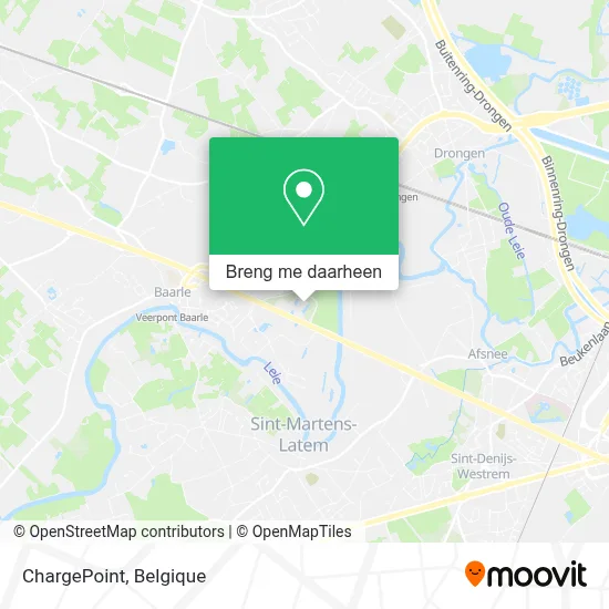 ChargePoint kaart