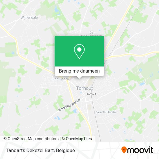 Tandarts Dekezel Bart kaart