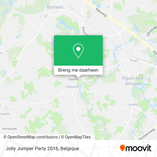 Jolly Jumper Party 2016 kaart