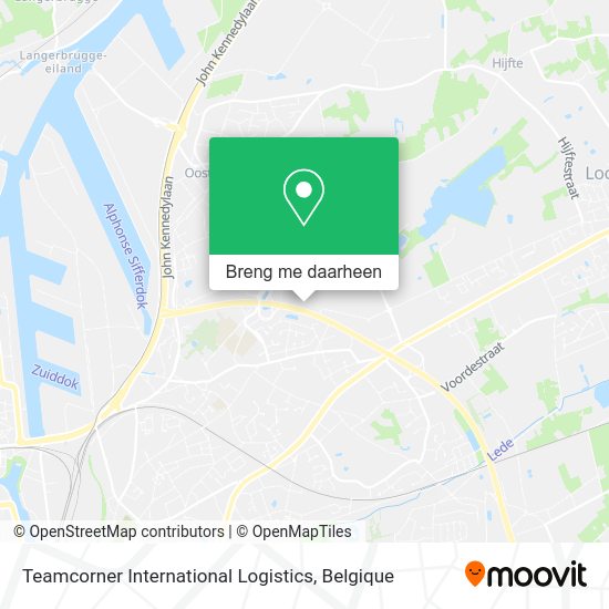 Teamcorner International Logistics kaart