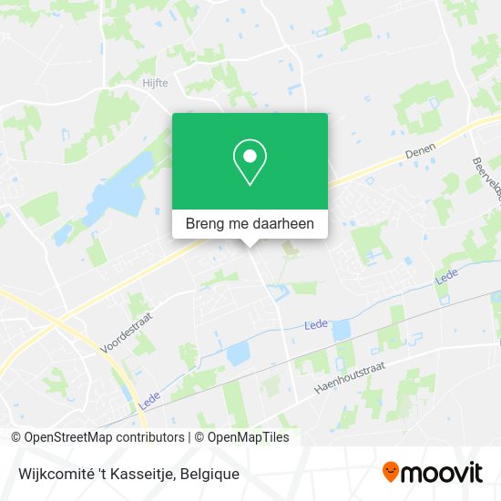 Wijkcomité 't Kasseitje kaart