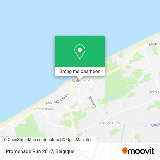 Promenade Run 2017 kaart