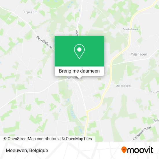 Meeuwen kaart