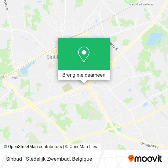 Sinbad - Stedelijk Zwembad kaart