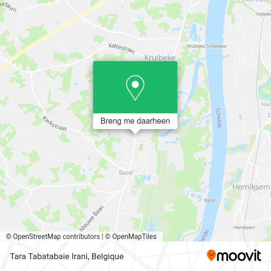 Tara Tabatabaie Irani kaart