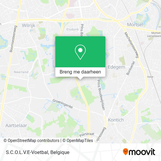 S.C.O.L.V.E-Voetbal kaart