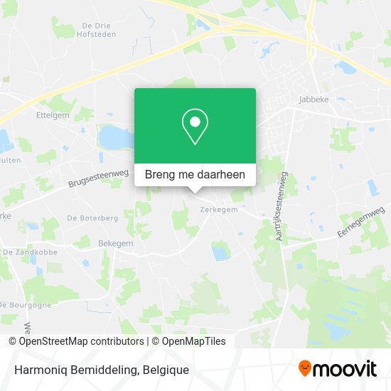 Harmoniq Bemiddeling kaart