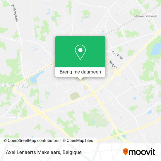 Axel Lenaerts Makelaars kaart