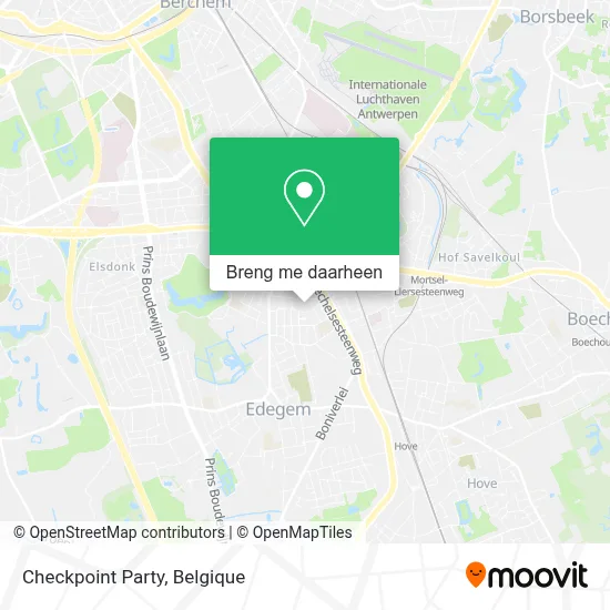 Checkpoint Party kaart