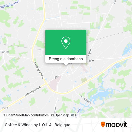 Coffee & Wines by L.O.L.A. kaart