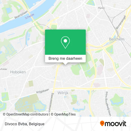 Divoco Bvba kaart