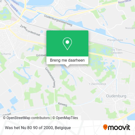 Was het Nu 80 90 of 2000 kaart
