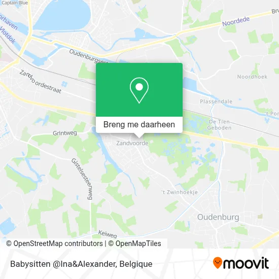 Babysitten @Ina&Alexander kaart