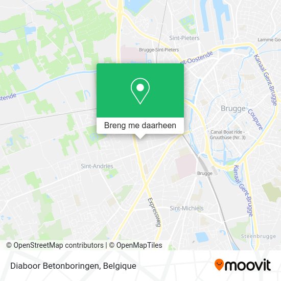 Diaboor Betonboringen kaart