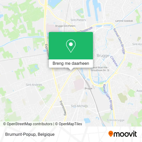 Brumunt-Popup kaart